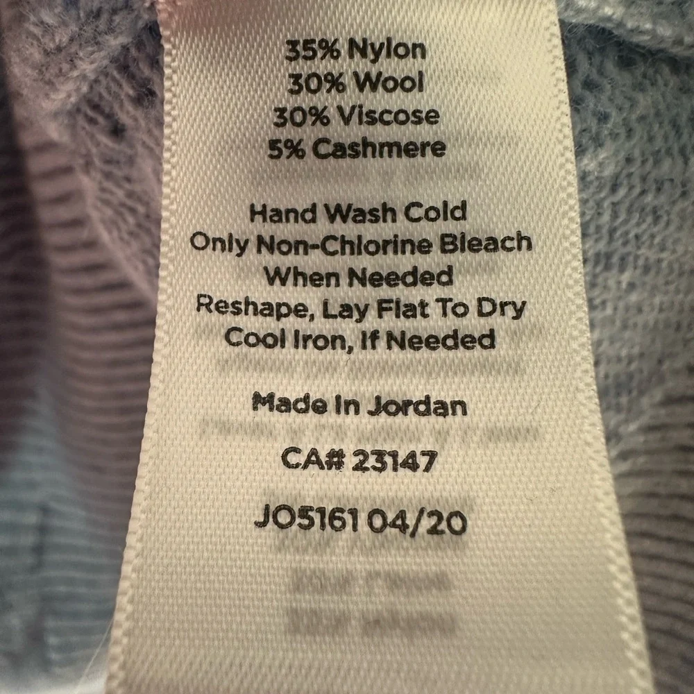 Talbots Light Blue V-Neck Sweater